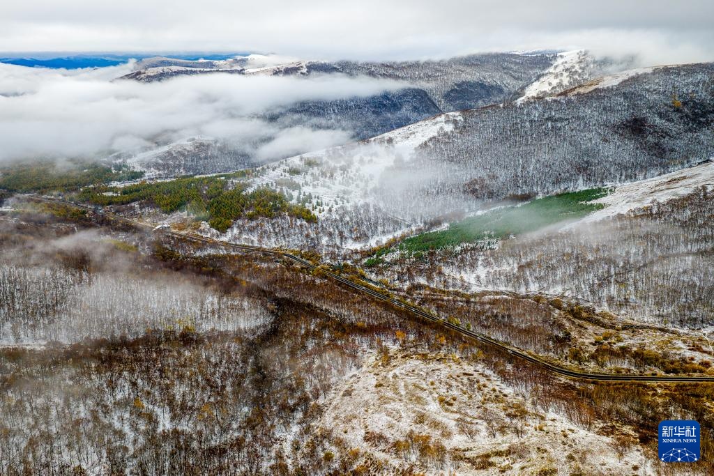 内蒙古克什克腾旗迎来降雪天气 内蒙古克什克腾旗迎来降雪天气