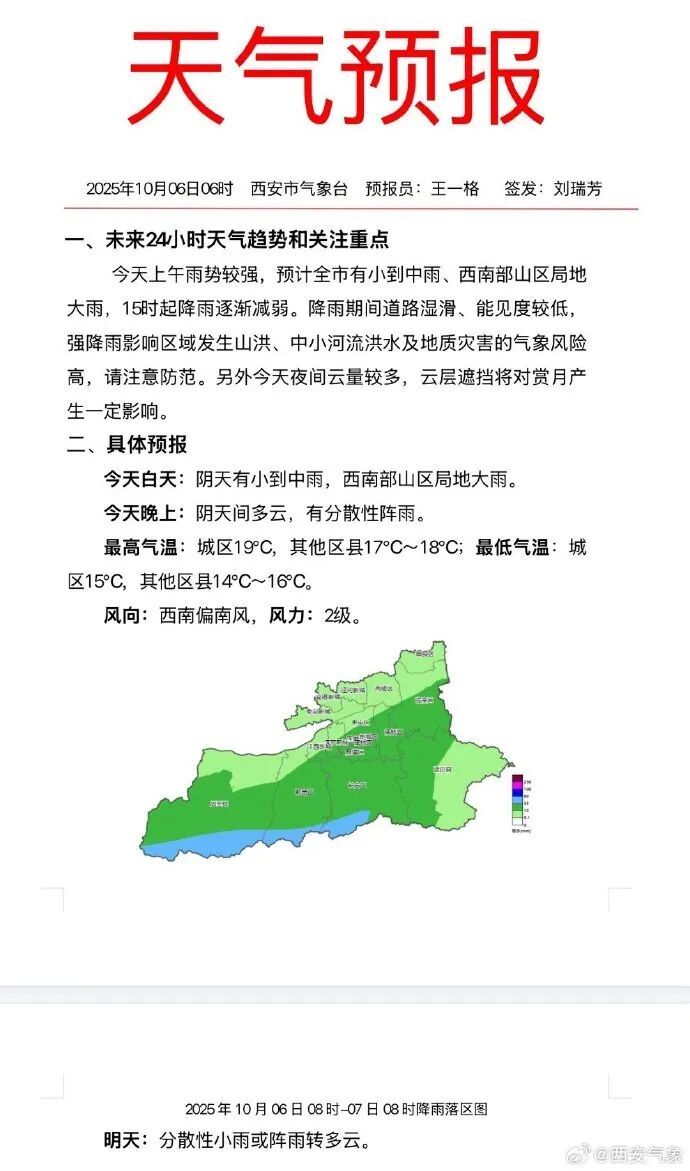 最高升至28℃！西安天气反转“倒计时”，降雨即将结束→