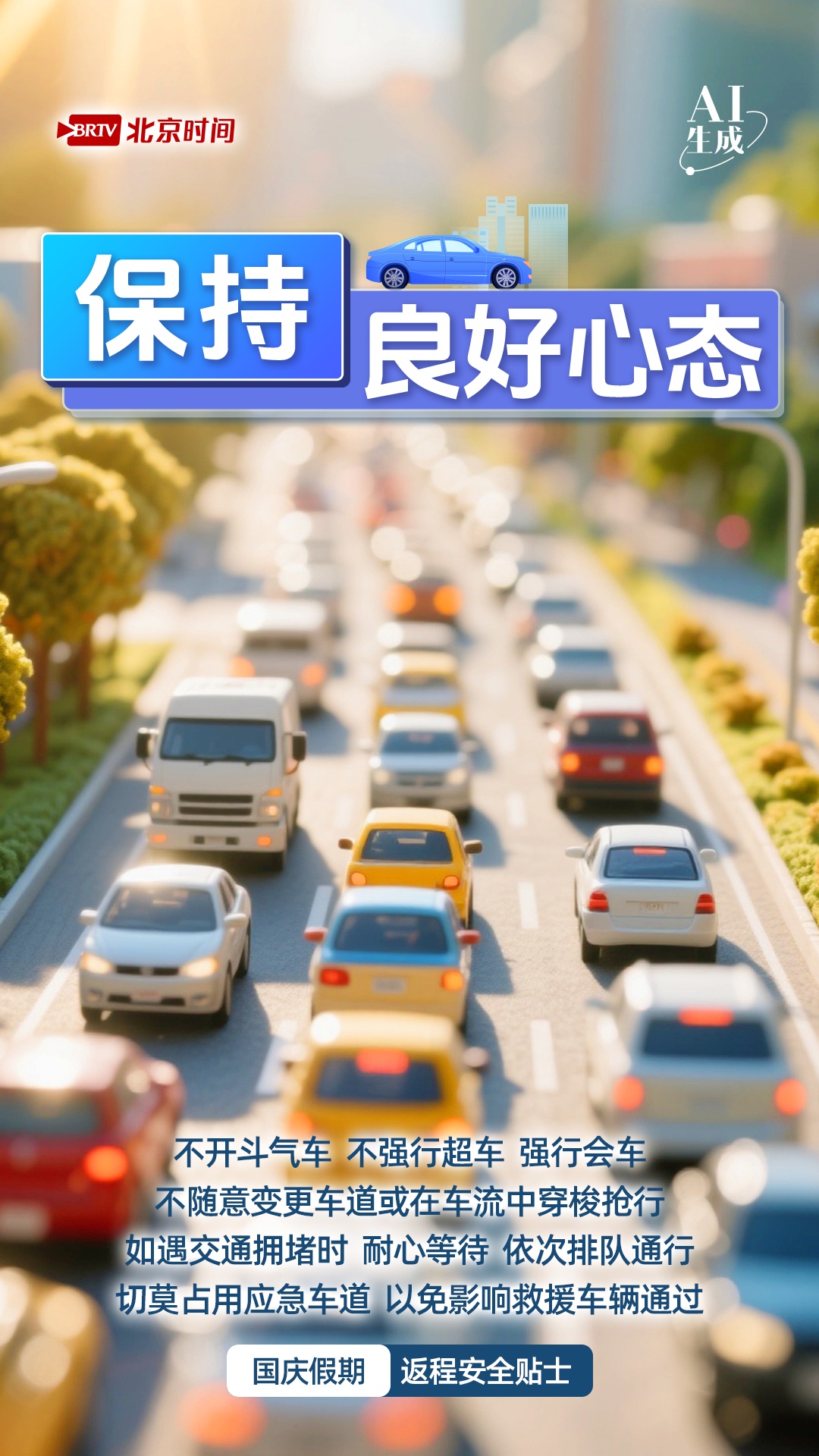 国庆返程高峰至，这份安全指南请收好！