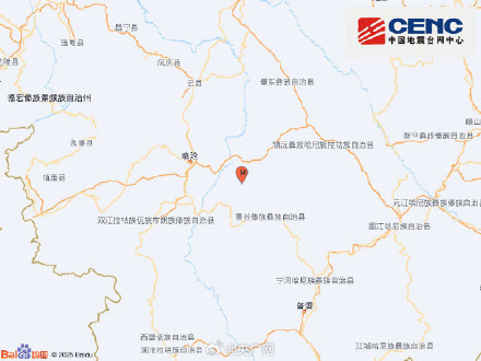 云南普洱发生3.7级地震