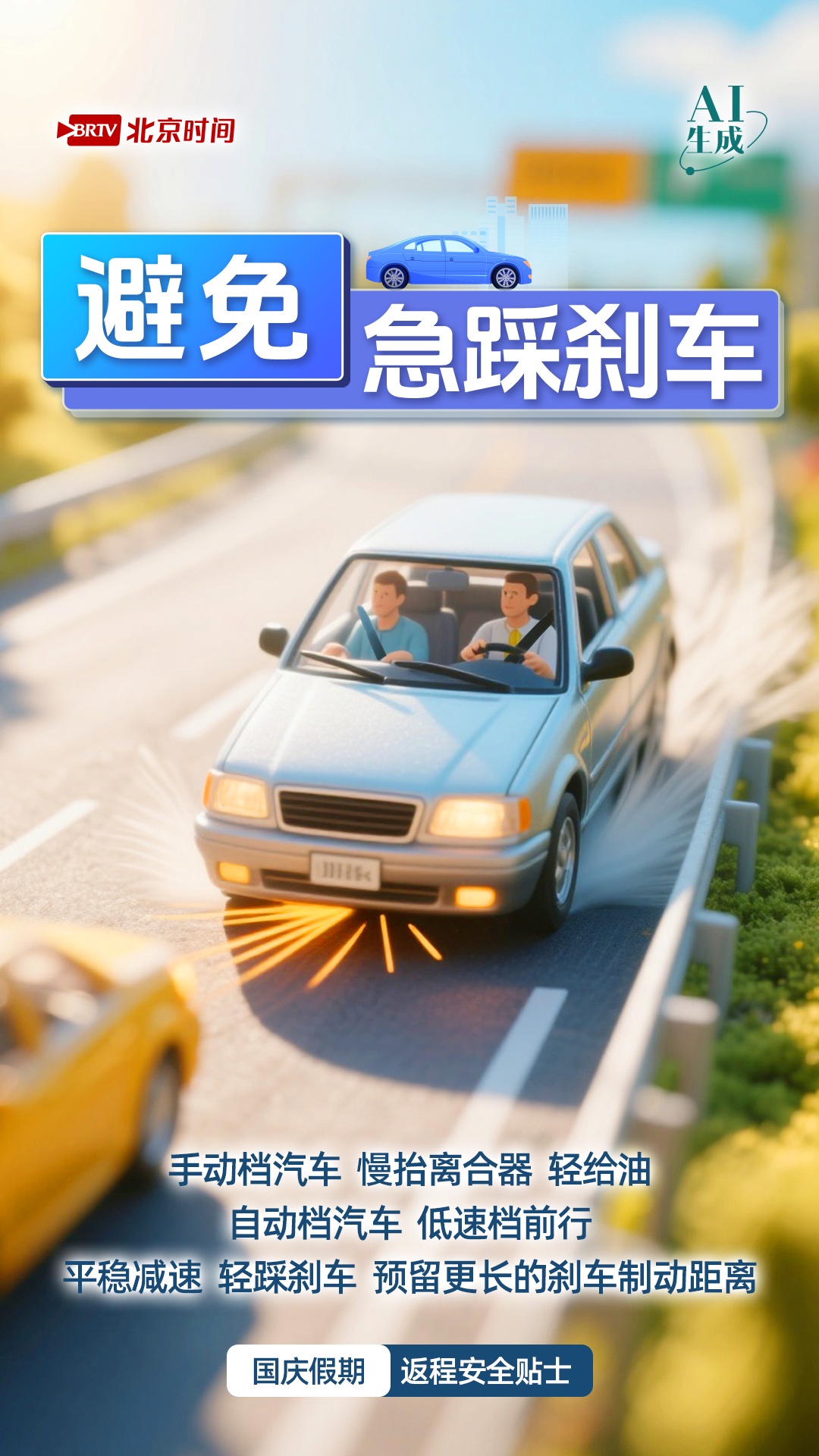 国庆返程高峰至，这份安全指南请收好！