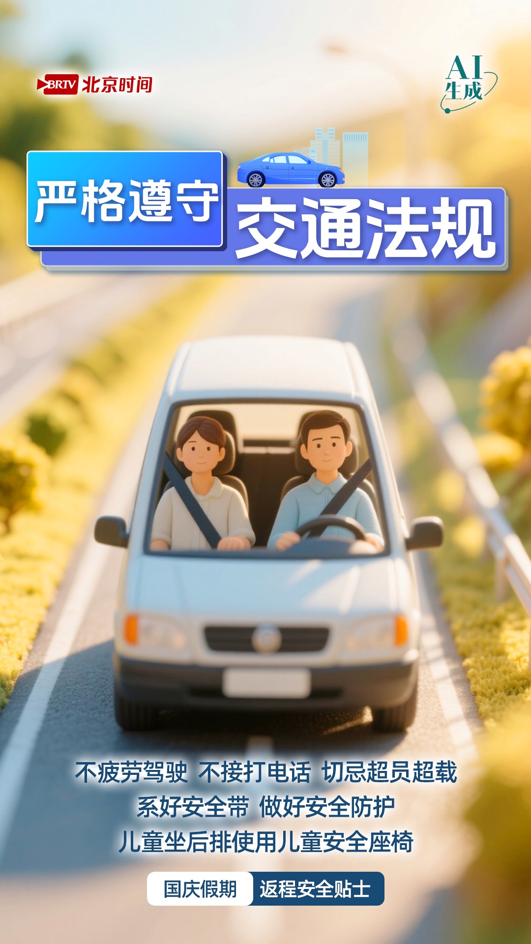 国庆返程高峰至，这份安全指南请收好！