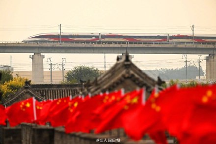 复兴号和卢沟桥同框有多震撼