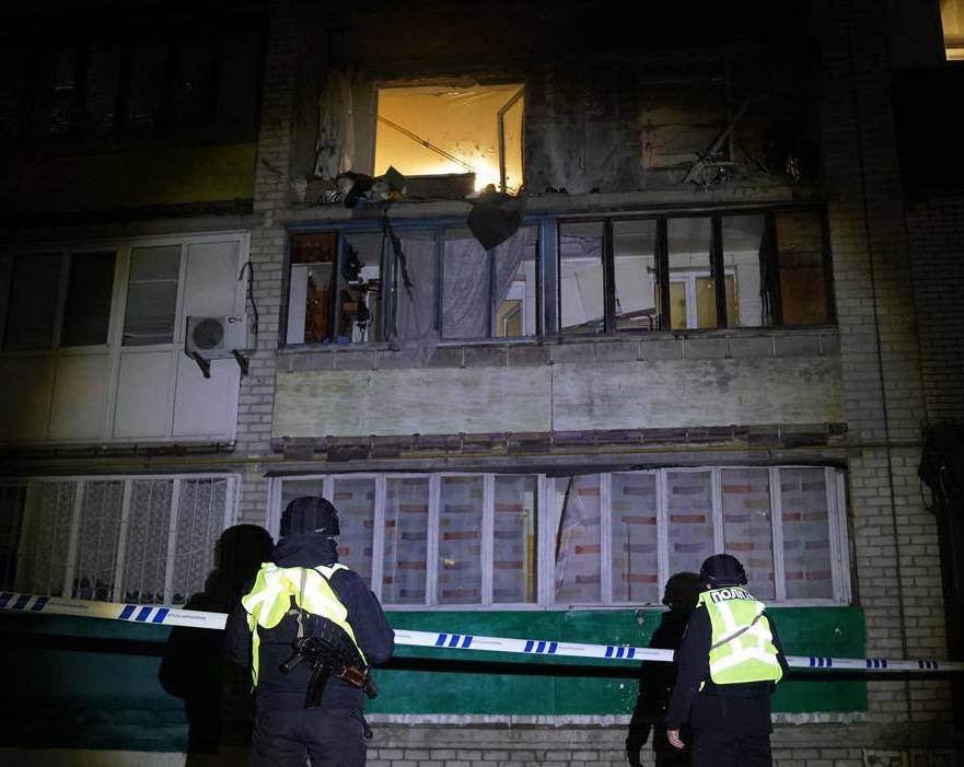 乌克兰基辅市一住宅楼发生爆炸 致1死1伤