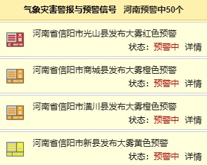大雾红色预警：河南多条高速禁止上站！