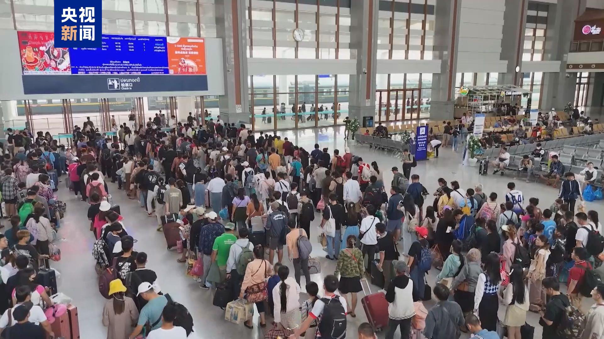 中老铁路累计发送旅客突破6000万人次