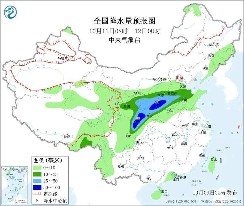 受台风“夏浪”“娜基莉”间接影响，山东9日-13日将持续阴雨，局部大暴雨！