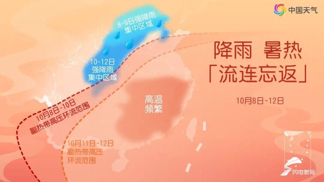 受台风“夏浪”“娜基莉”间接影响，山东9日-13日将持续阴雨，局部大暴雨！