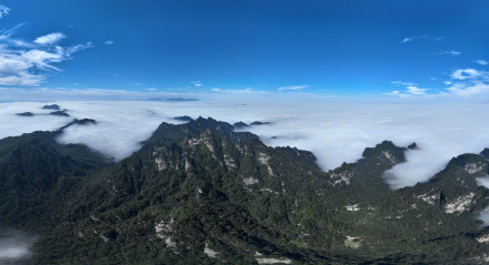 武当山金顶的奇妙景观