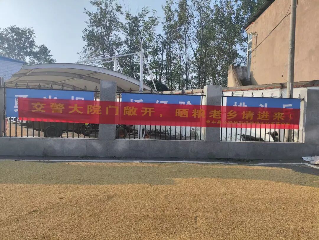 不怕偷，还帮收！派出所、交警大院又铺满了