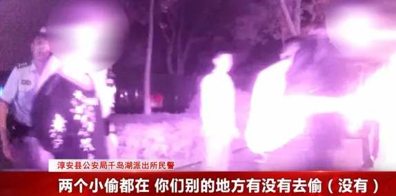 俩小偷盗窃，一人蛮力踢飞门锁正好砸到同伙！还没进门就被抓