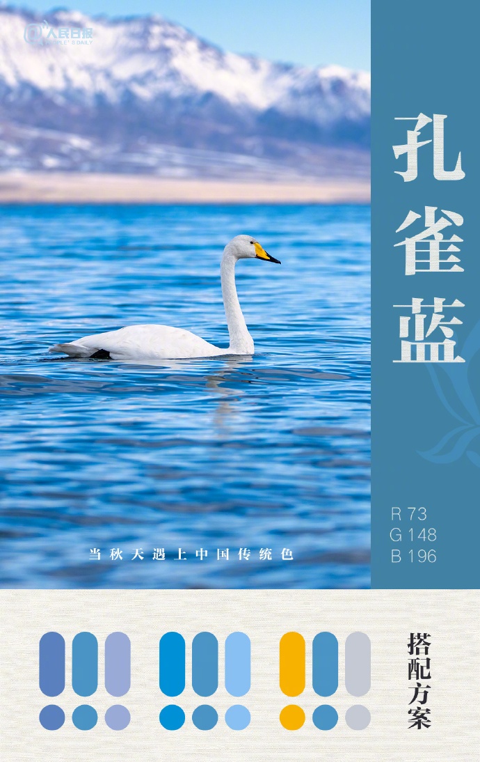 大美中国的秋日配色太高级了！