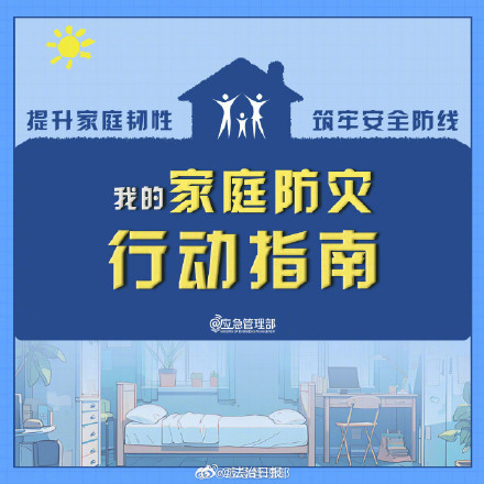 超实用！家庭防灾8个关键步骤，和家人一起绘制家庭防灾逃生路线图