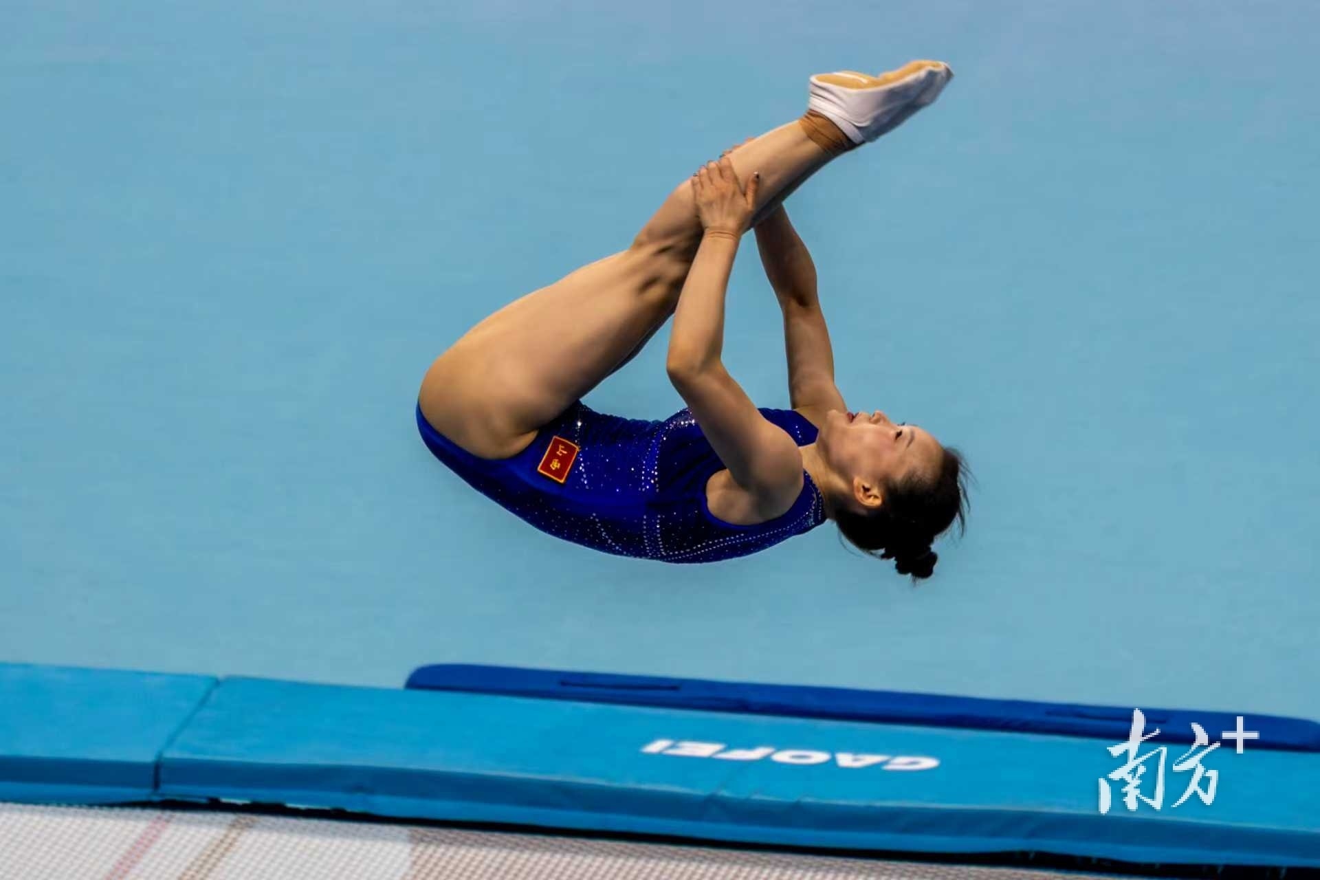 十五运会蹦床金牌诞生！江苏、山西分获男女团体冠军