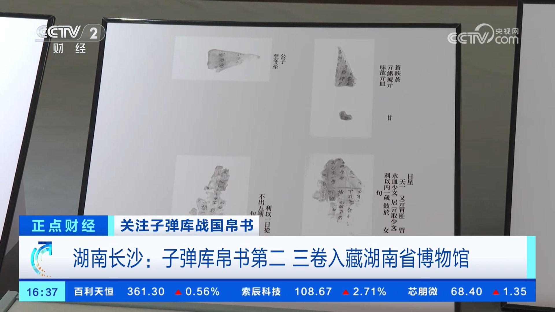 子弹库战国帛书回到出生地