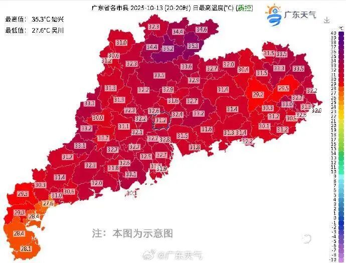广州气温或将骤降至“1字头”！何时入秋？关键看下一波冷空气