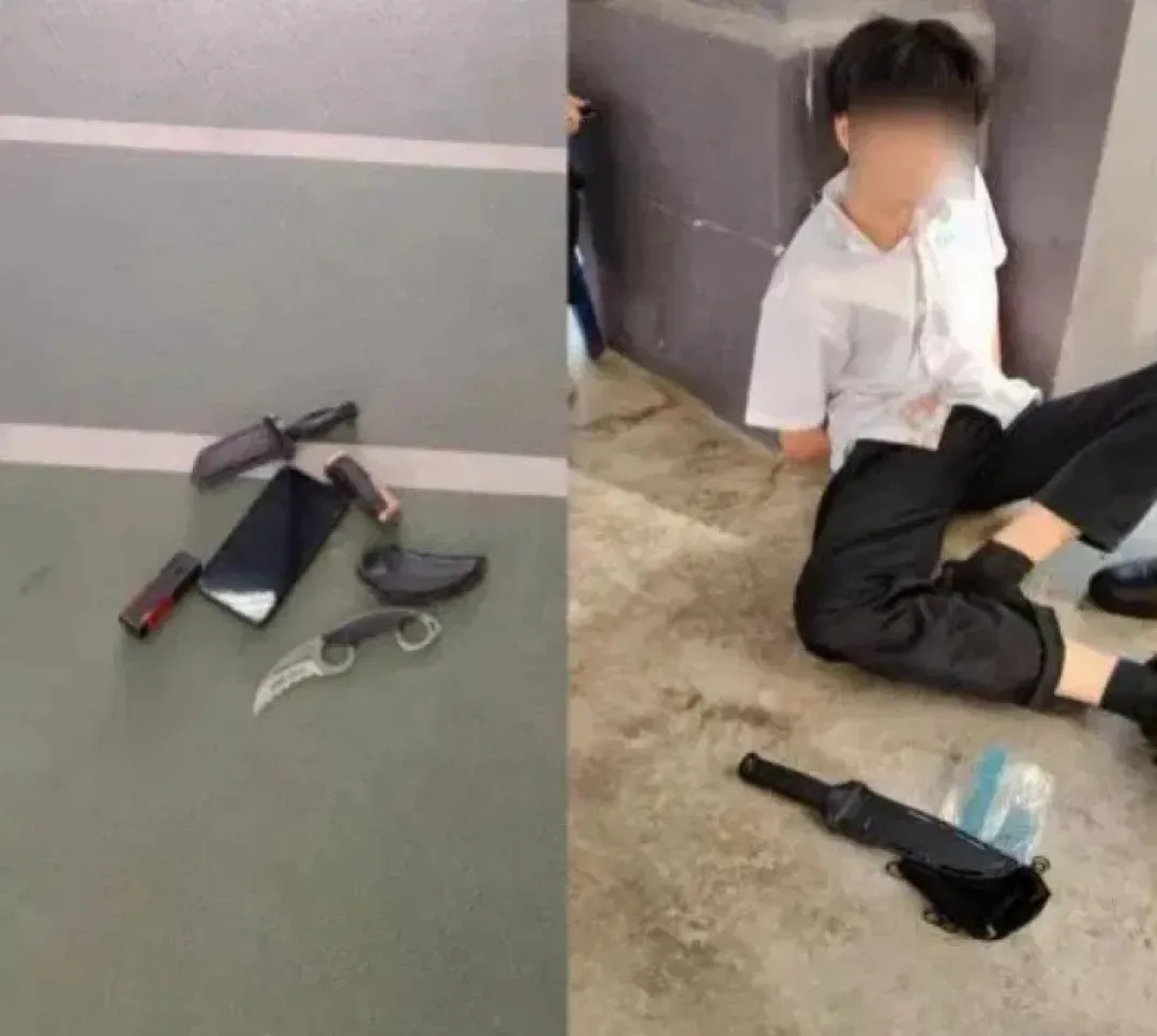 马来西亚14岁男生在校刺死学姐！并持刀追赶其他学生