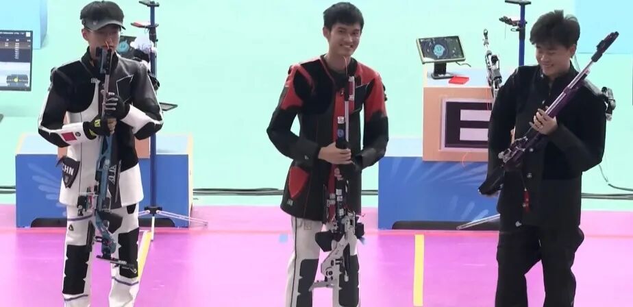 “干饭哥”盛李豪，全运会夺金！