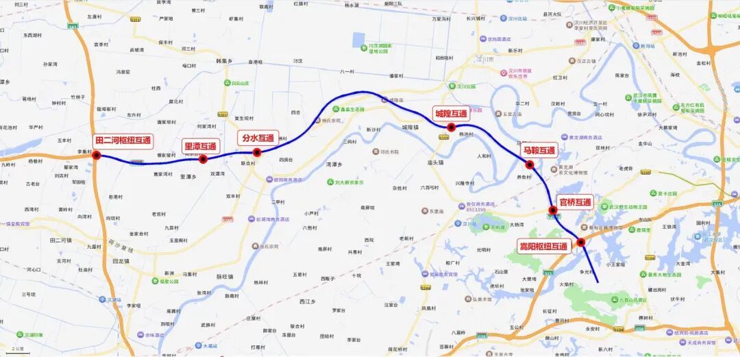 1小时到武汉!这条新高速路今年建成 1小时到武汉!这条新高速路今年建成