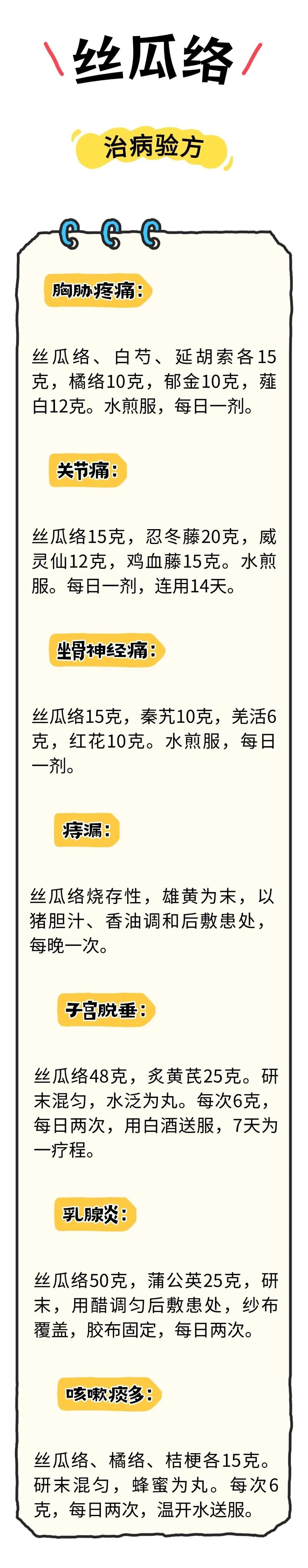 一味丝瓜络，用对了能治多种病！别只用来刷刷碗