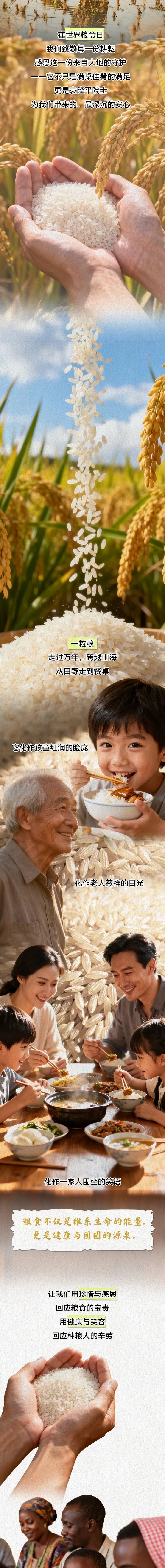 世界粮食日：每当吃饱了，我们就想起他