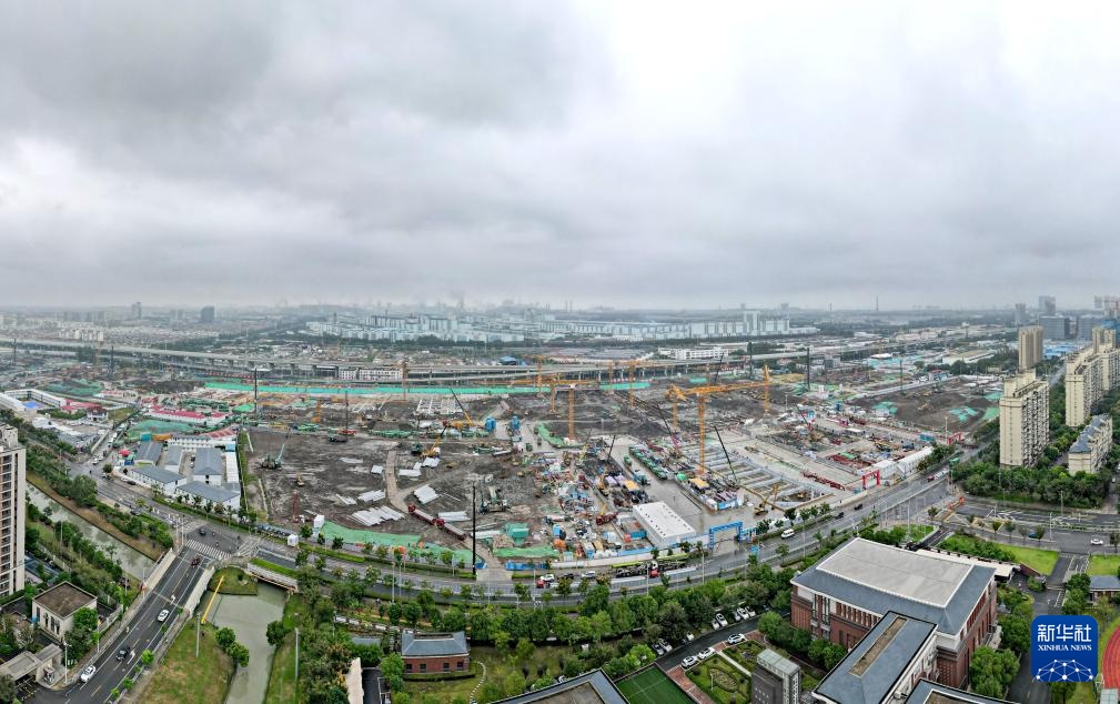 上海宝山站建设加速推进