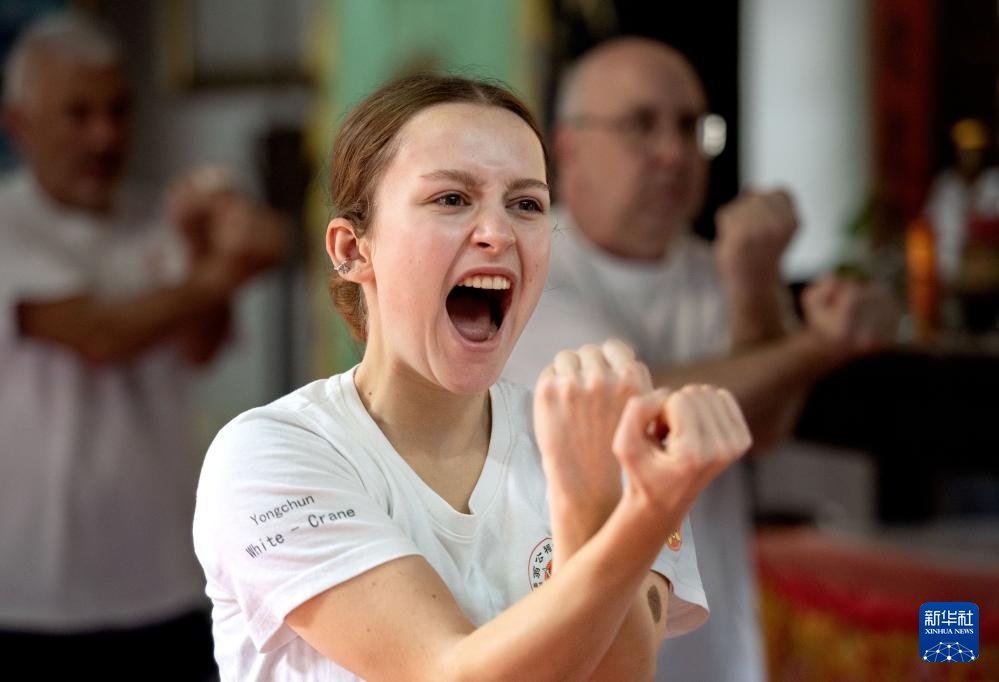 福建永春：“洋弟子”万里寻根永春白鹤拳