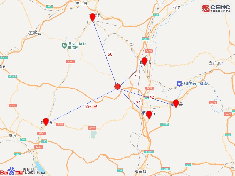 山西忻州地震，太原震感明显