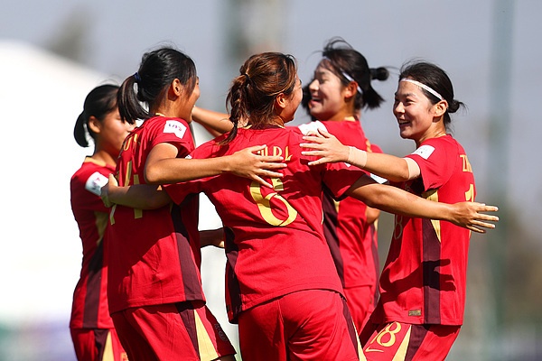 旗开得胜!U17女足世界杯中国队首战5∶0大胜挪威队 旗开得胜!U17女足世界杯中国队首战5∶0大胜挪威队