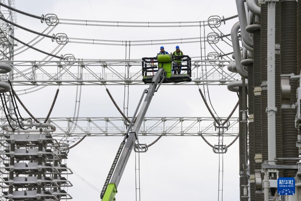 世界电压等级最高换流站迎来年度检修 世界电压等级最高换流站迎来年度检修