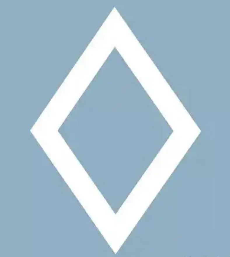 马路上的这个菱形方块你认识吗？