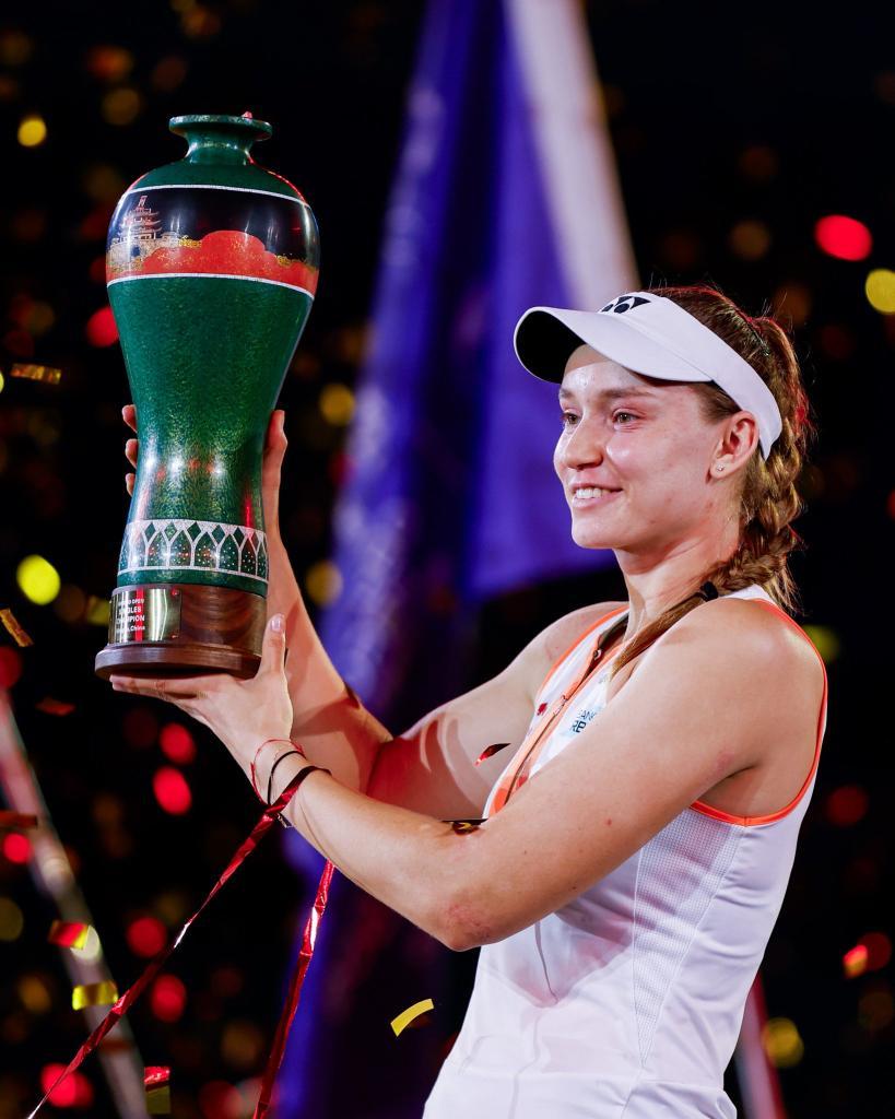 宁波网球公开赛莱巴金娜夺冠