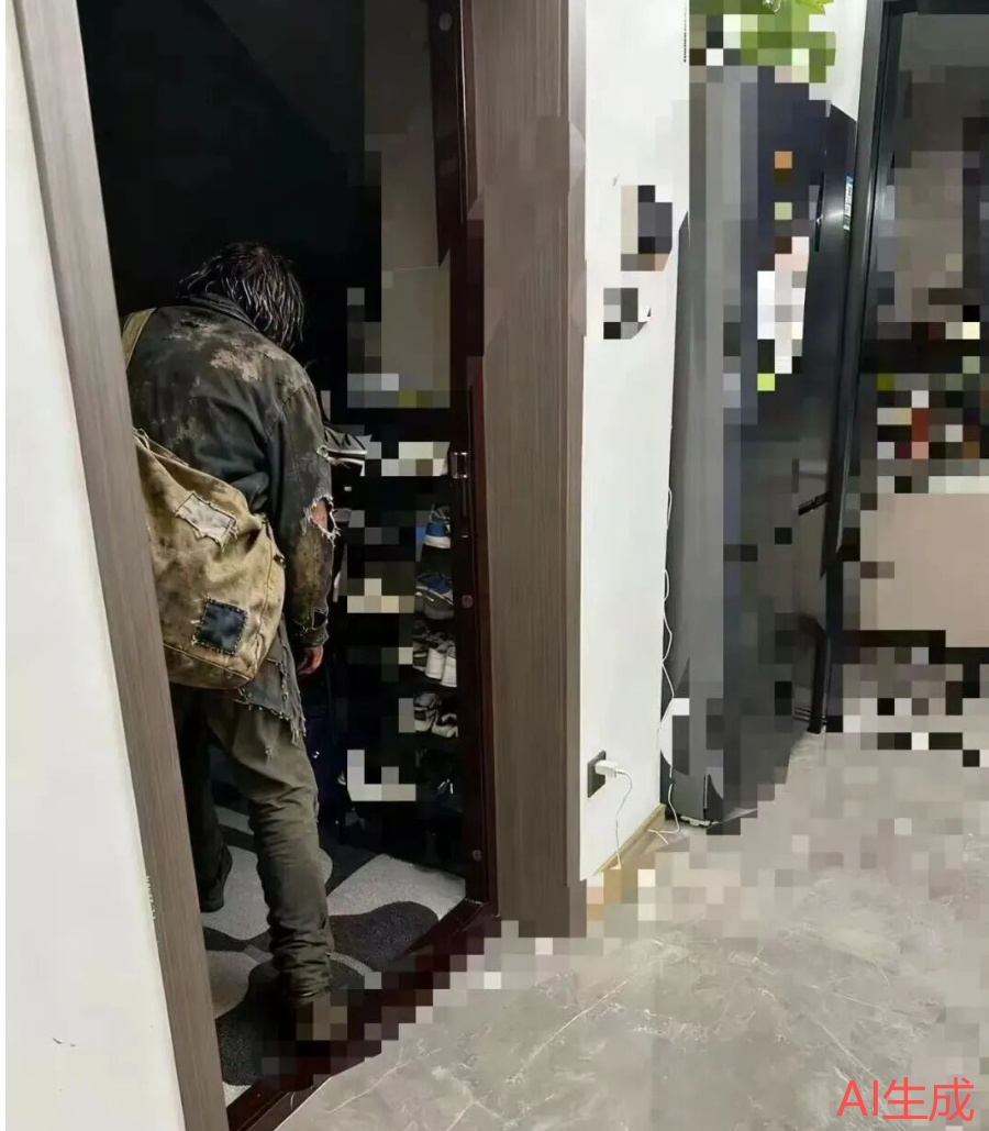 “用AI流浪汉骗老公”整蛊家人,真有人报警了 “用AI流浪汉骗老公”整蛊家人,真有人报警了