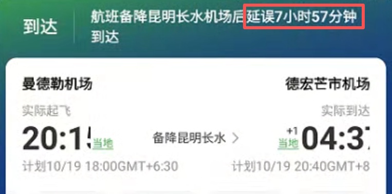 一男子因航班延误，扬言“要炸机场”，被公安带走→