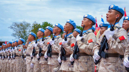 700名维和官兵获联合国“和平荣誉勋章” 700名维和官兵获联合国“和平荣誉勋章”