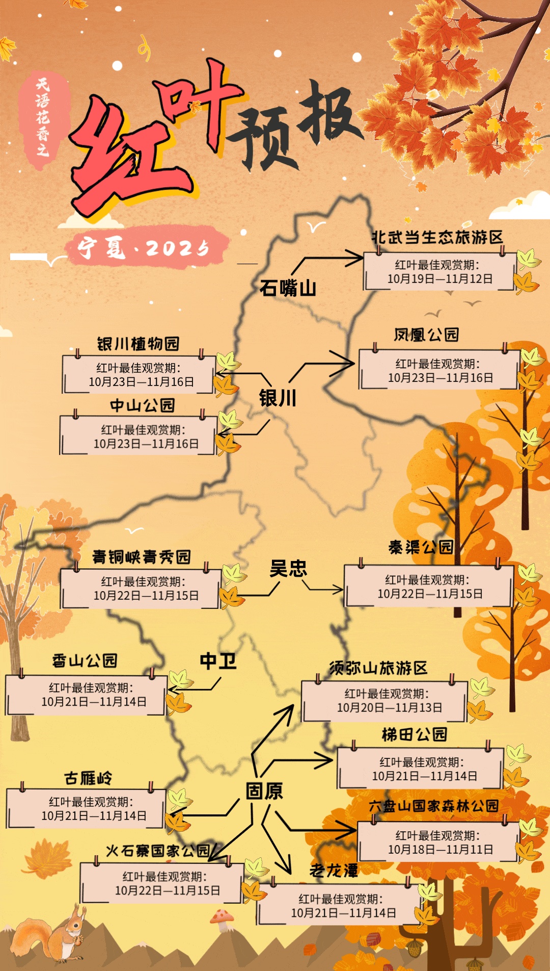 最低气温重回零上!宁夏升温了?今天,请与秋天好好告别→ 最低气温重回零上!宁夏升温了?今天,请与秋天好好告别→