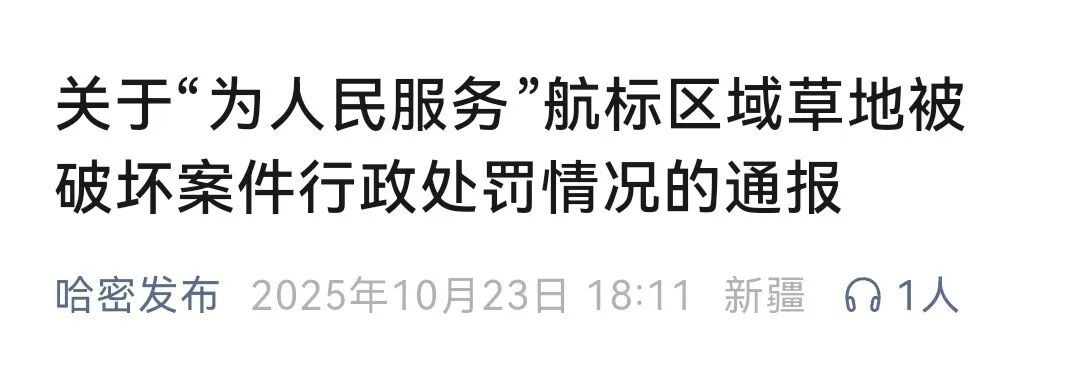破坏“为人民服务”航标，处罚来了！张某龙罚款12000元、李某罚款8000元