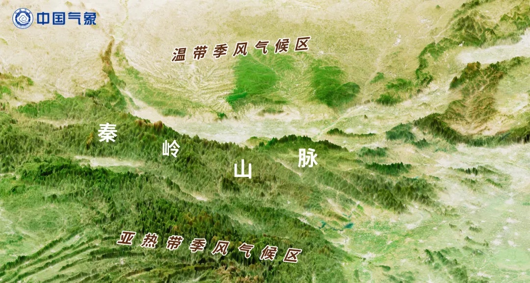 中国南北气候分界线具象化了?答案在这里 中国南北气候分界线具象化了?答案在这里