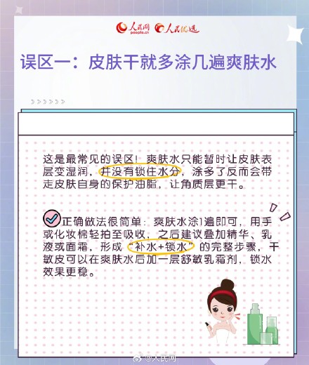 转发提醒！8个秋冬季皮肤保湿误区