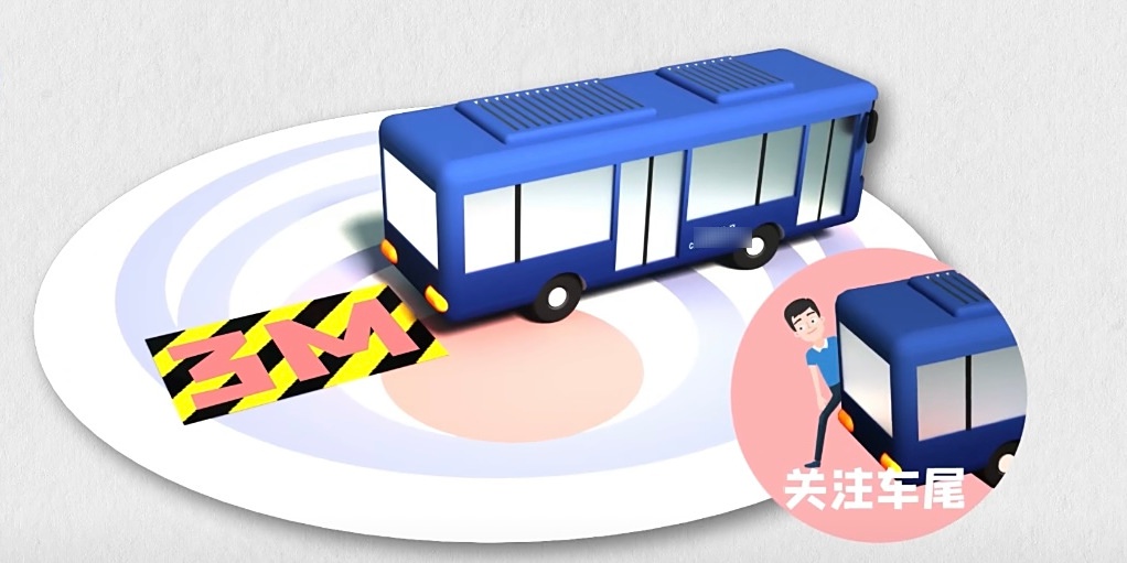 安全提示丨警惕，远离大型车辆视野“盲区”！