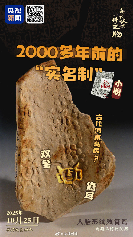 2000多年前的人脸认证