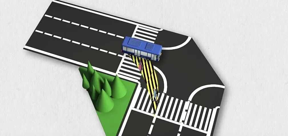 安全提示丨警惕，远离大型车辆视野“盲区”！