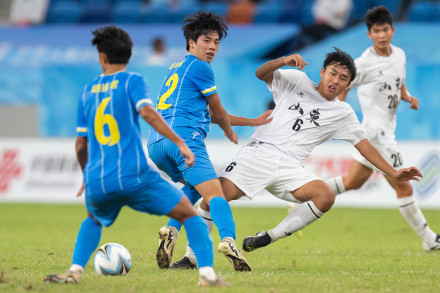 辽宁队夺得十五运会男足U18组冠军