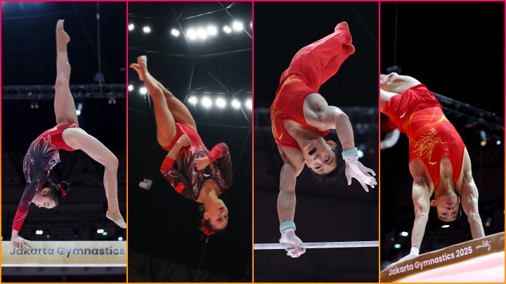 中国体操登顶世锦赛金牌奖牌双榜首！