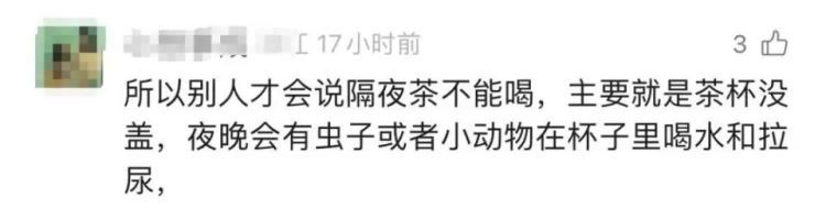 头皮发麻！女子早起发现隔夜水中漂浮着一串透明白色物体，网友：是虫卵