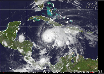 飓风“梅丽莎”成新晋全球风王