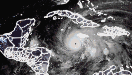 飓风“梅丽莎”成新晋全球风王