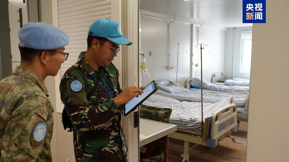 中国第23批赴黎维和部队医疗分队通过联合国第四季度装备核查