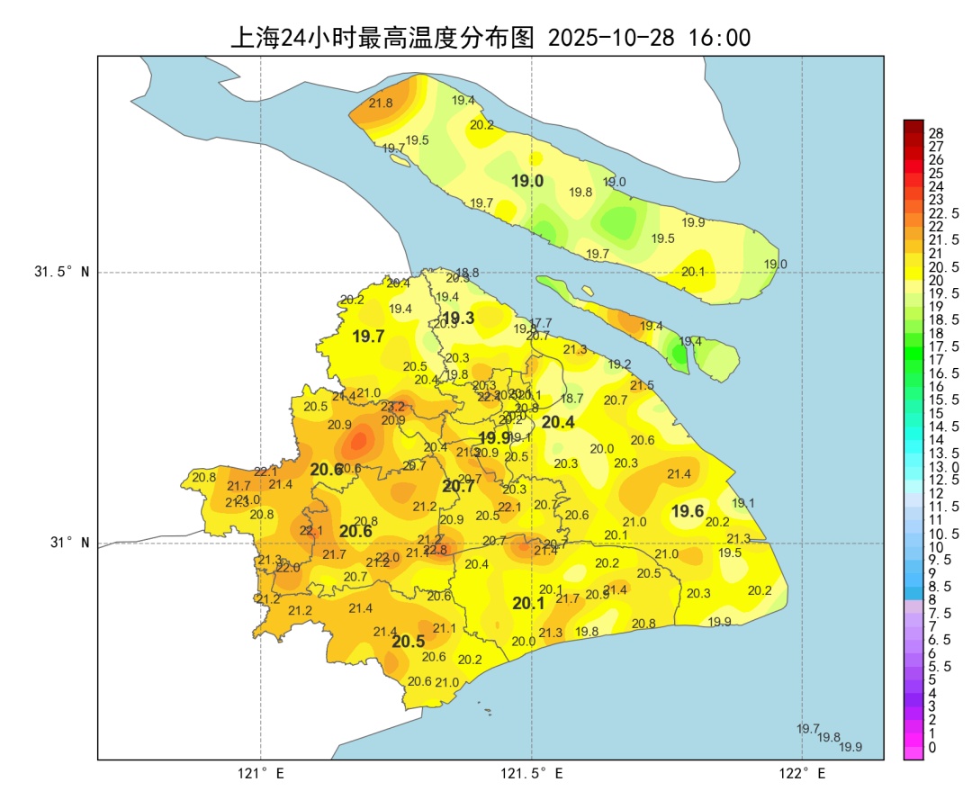上海入秋后最暖的日子来了!周末又是一波降温 上海入秋后最暖的日子来了!周末又是一波降温