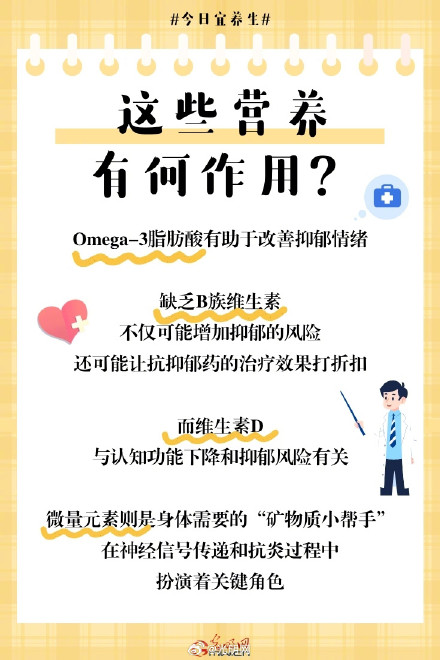 不开心，可能是身体缺乏“关键营养”